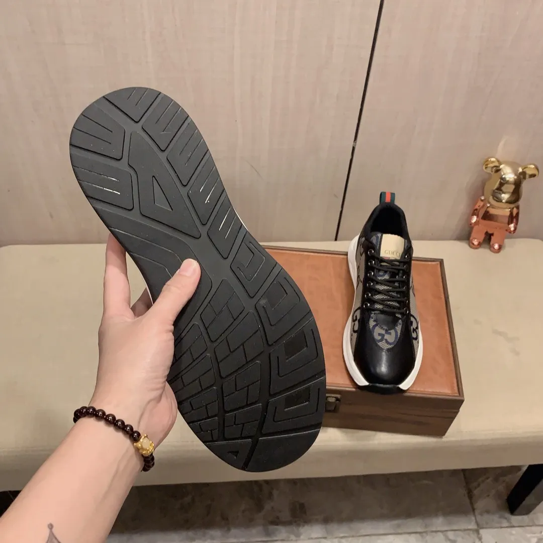 Men's Men's Shoes💰420💰💰🎩🎩[Lightning][Lightning] "Gucci*" The latest and most popular casual sports shoes, top brand [seduce] luxury~purchase, top~quality. [Strong] The upper is made of imported breathable cowhide with material ➕ breathable sheepskin feet (•) and fine workmanship. The original stylish and stylish soft rubber wear-resistant and non-slip outsole is light and comfortable on the feet. The real thing looks better when photographed in real life. 122: code: 38-44, can be customized to 45, 2️⃣ colors available